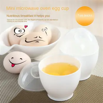Nové Zdravé Mikrovlnná trouba Vařič Vajec Kotle Maker Mini Přenosný Rychlé Vaření Vajec Šálek Dušené Kuchyňské Nářadí pro Snídaně