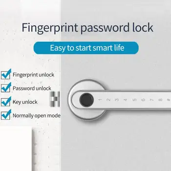 TTlock Inteligentní Otisků prstů Heslo Zámek Dveří Bluetooth Rukojeť Zámek Podpora APLIKACE Dálkového Ovládání Práce S TTlock Brány G2